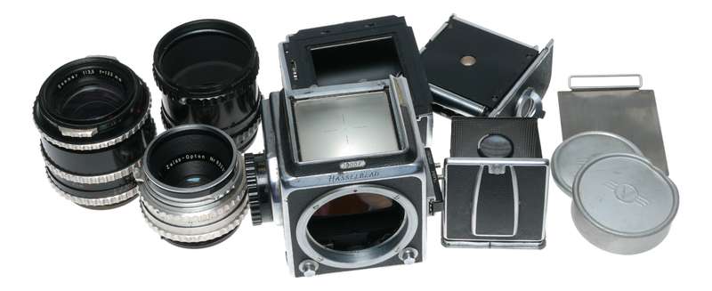 Hasselblad 1000f Vintage 6x6 Tessar 2.8/80 camera Sonnar 3.5 f=135mm