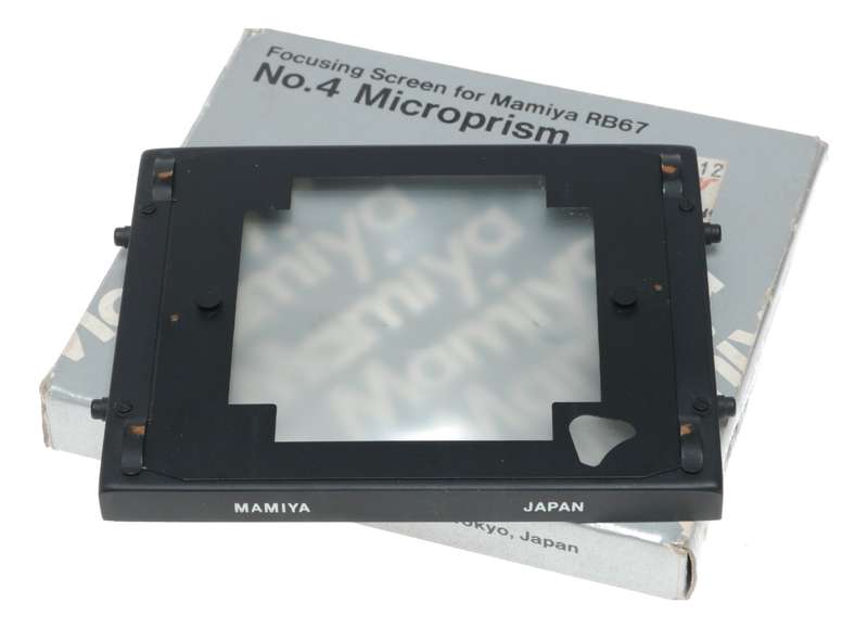Mamiya RB67 Focusing screen microprism No:4 film camera accessory