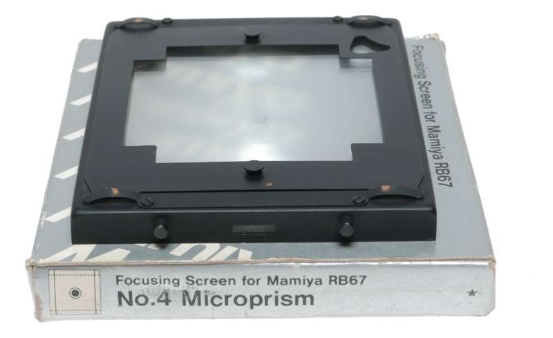 Mamiya RB67 Focusing screen microprism No:4 film camera accessory