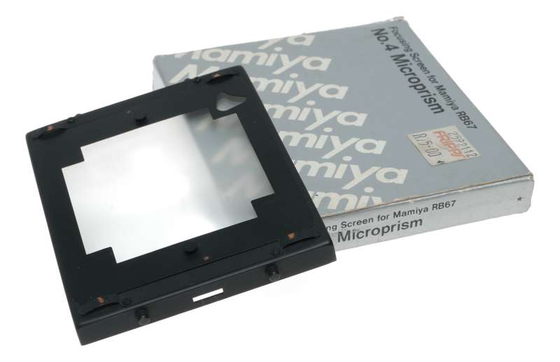 Mamiya RB67 Focusing screen microprism No:4 film camera accessory