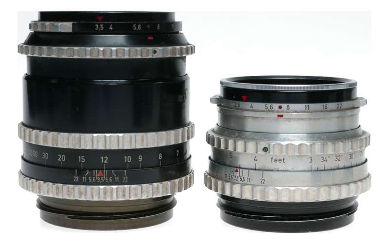 Hasselblad 1000f Vintage 6x6 Tessar 2.8/80 camera Sonnar 3.5 f=135mm