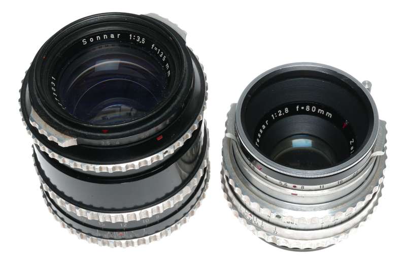 Hasselblad 1000f Vintage 6x6 Tessar 2.8/80 camera Sonnar 3.5 f=135mm