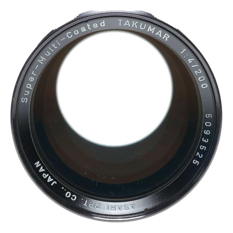 1:4/200 SMC Takumar f=200mm Super-Multi-Coated f/4 vintage SLR lens
