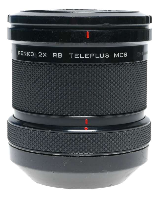 Mamiya RB67 Kenko 2x RB Teleplus MC6 teleconverter doubler adapter