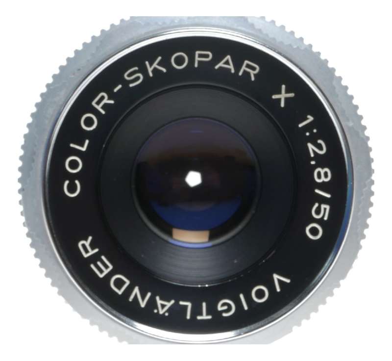 Voigtlander Color-Skopar X 1:2.8/50 SLR film lens vintage f=50mm f/2.8