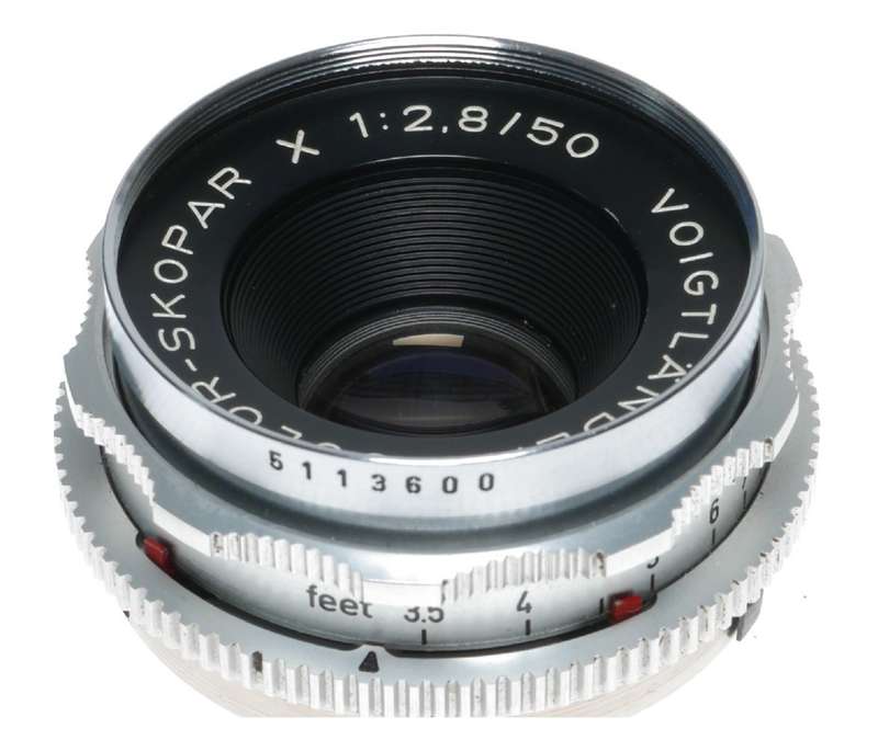 Voigtlander Color-Skopar X 1:2.8/50 SLR film lens vintage f=50mm f/2.8