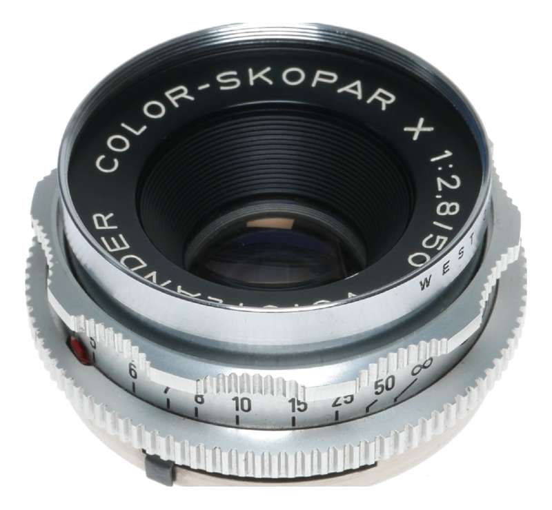 Voigtlander Color-Skopar X 1:2.8/50 SLR film lens vintage f=50mm f/2.8