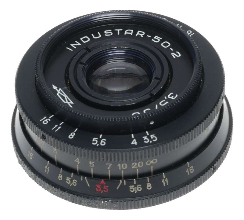 Industar-50-2 vintage M39 rangefinder 3.5/50 mm lens f/3.5 f=50mm