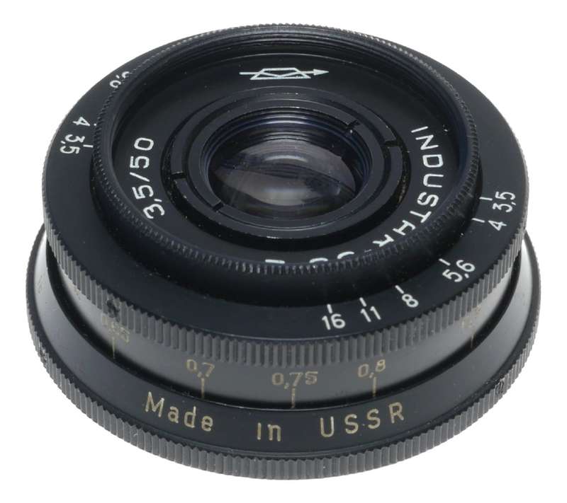 Industar-50-2 vintage M39 rangefinder 3.5/50 mm lens f/3.5 f=50mm