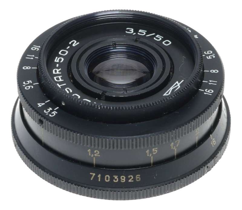 Industar-50-2 vintage M39 rangefinder 3.5/50 mm lens f/3.5 f=50mm