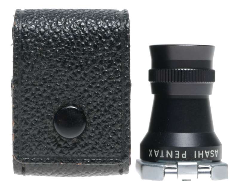 Asahi Pentax swing in and out critical focus viewfinder lens fits cold shu