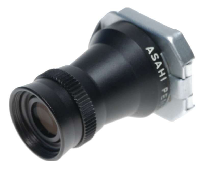 Asahi Pentax swing in and out critical focus viewfinder lens fits cold shu