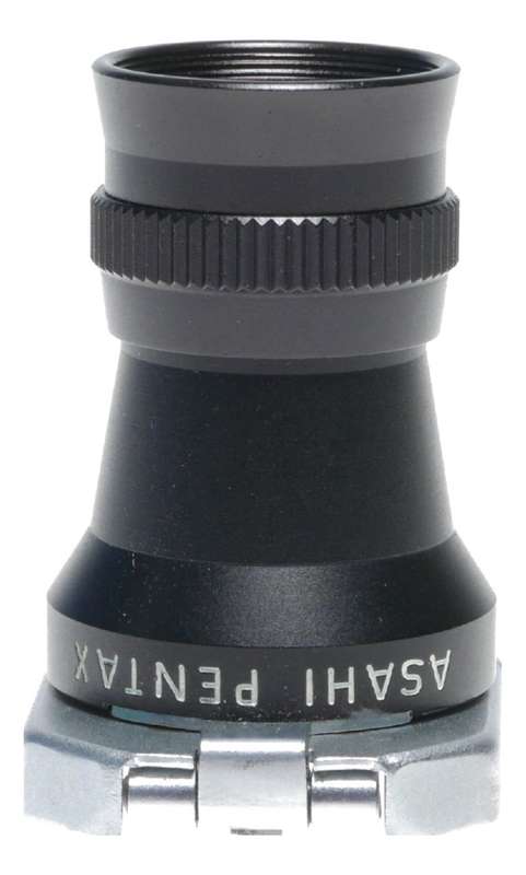 Asahi Pentax swing in and out critical focus viewfinder lens fits cold shu