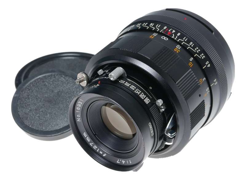 Mamiya-Sekor P 1:4.7 f=127mm Universal Press Prime f/4.7 black 127mm lens
