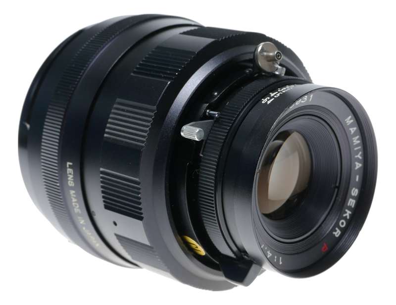 Mamiya-Sekor P 1:4.7 f=127mm Universal Press Prime f/4.7 black 127mm lens