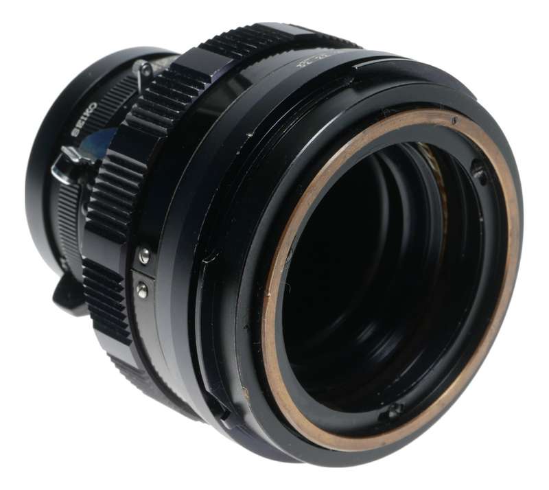 Mamiya-Sekor 1:3.5 f=100mm Universal Press Prime f/3.5 black 100mm lens