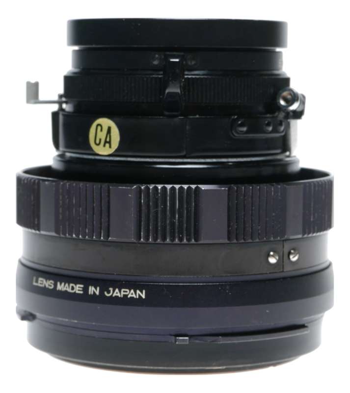 Mamiya-Sekor 1:3.5 f=100mm Universal Press Prime f/3.5 black 100mm lens