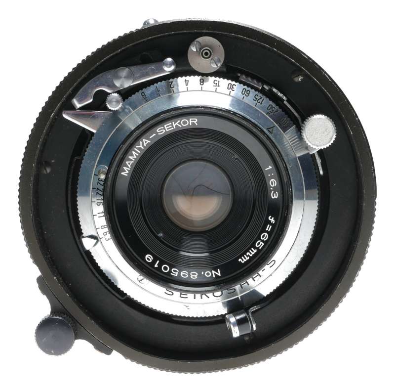 Universal Press Mamiya-Sekor 1:6.3 f=65mm Wide angle with finder rare 6.3/65mm