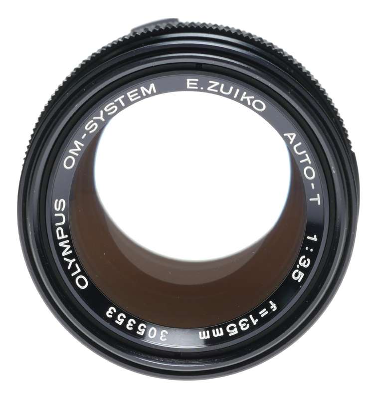Olympus Auto-T 1:3.5 f=135mm Zuiko OM-System Vintage 35mm film lens