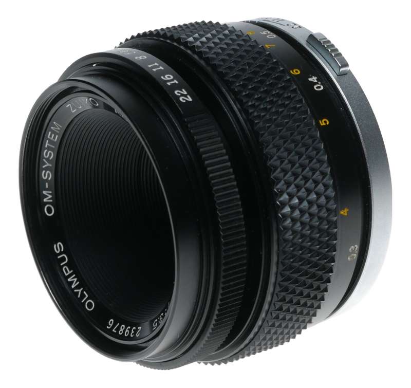 50mm 1:3.5 Auto Macro vintage 35mm film lens Olympus OM-System Zuiko