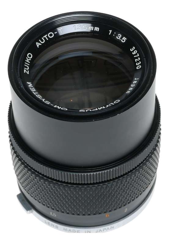 Zuiko Olympus Auto-T 3.5 f=135mm OM-System Vintage 35mm film lens