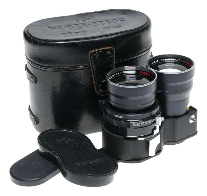 TLR 4.5/180 Mamiya-Sekor Super Sekor 1:4.5 f=180mm Stunning vintage lens