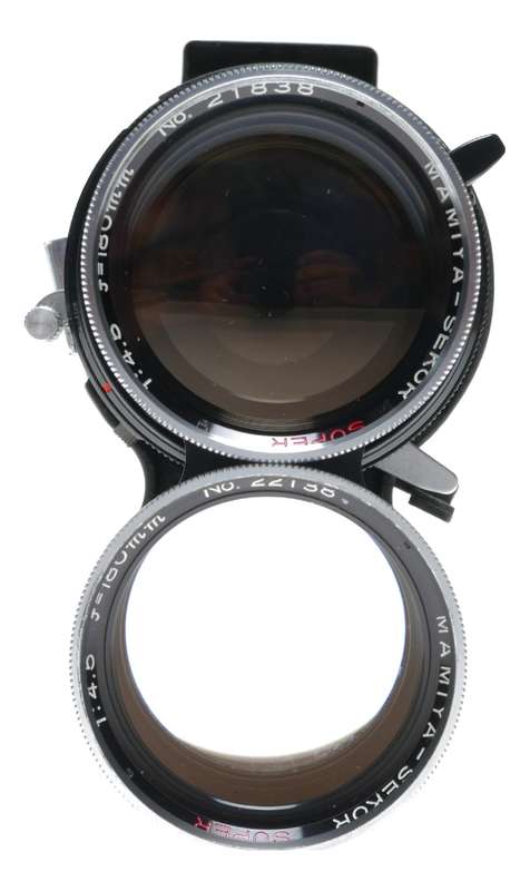 TLR 4.5/180 Mamiya-Sekor Super Sekor 1:4.5 f=180mm Stunning vintage lens