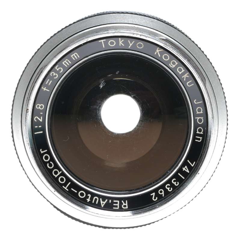 Topcon RE auto-Topcor 1:2.8 f=35mm Kogaku SLR vintage f=35mm wide lens