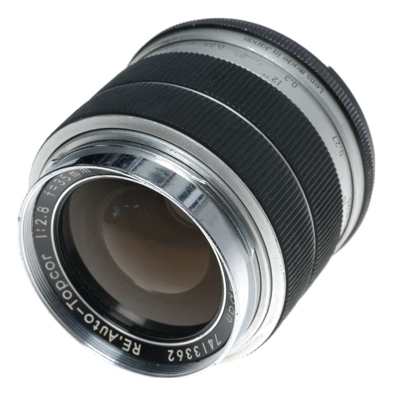 Topcon RE auto-Topcor 1:2.8 f=35mm Kogaku SLR vintage f=35mm wide lens