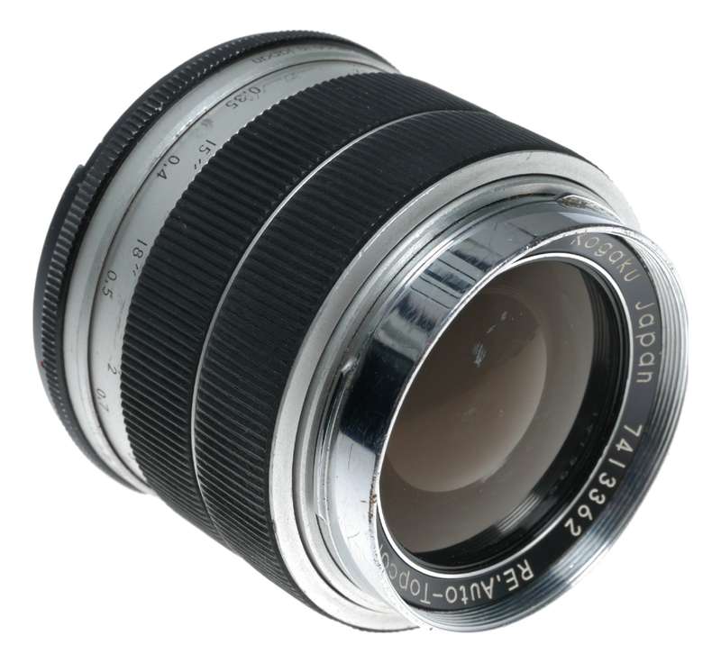Topcon RE auto-Topcor 1:2.8 f=35mm Kogaku SLR vintage f=35mm wide lens