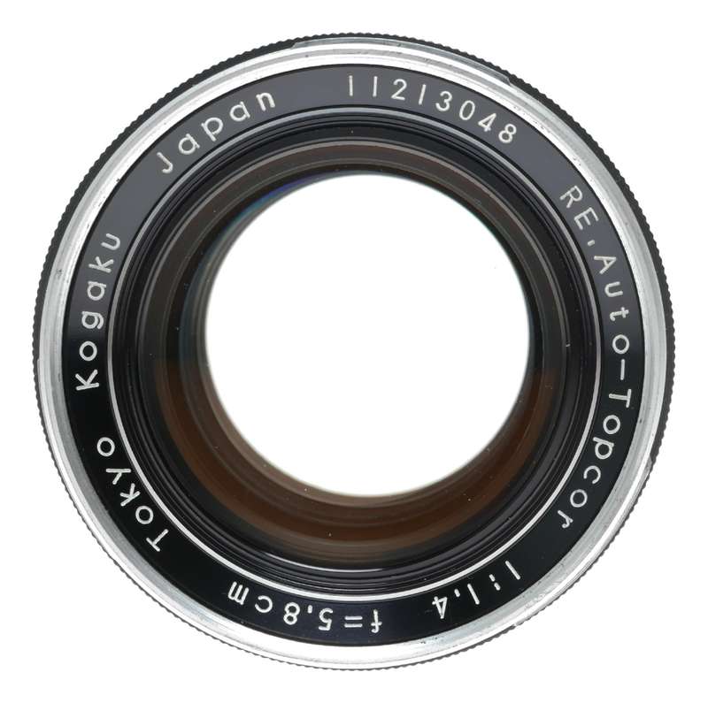 RE Auto-Topcor 1:1.4 f=5,8cm Kogaku 1.4/58mm vintage SLR TOPCON film lens