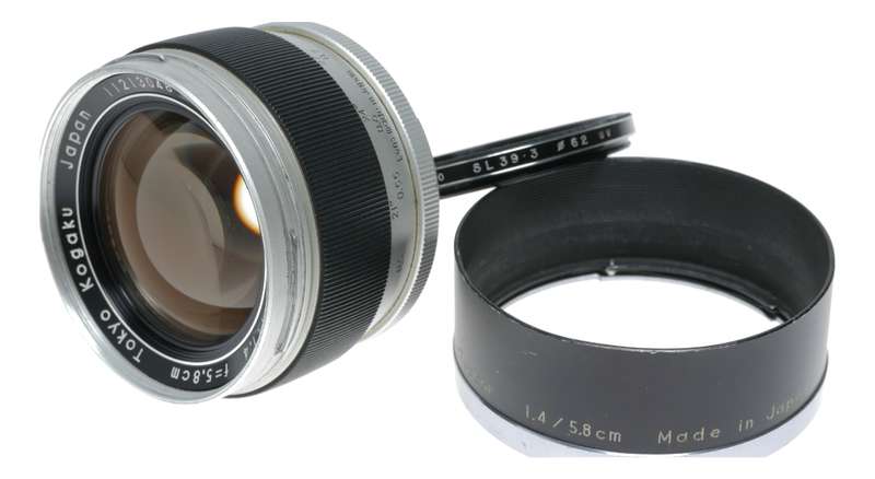 RE Auto-Topcor 1:1.4 f=5,8cm Kogaku 1.4/58mm vintage SLR TOPCON film lens