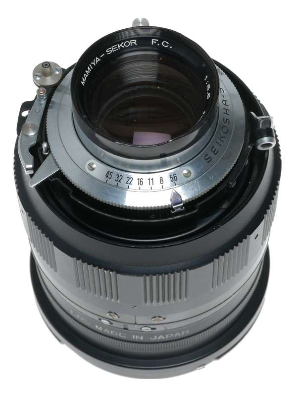 Mamiya-Sekor F.C 1:5.6 f=150mm Universal Press 5.6/150mm f/5.6