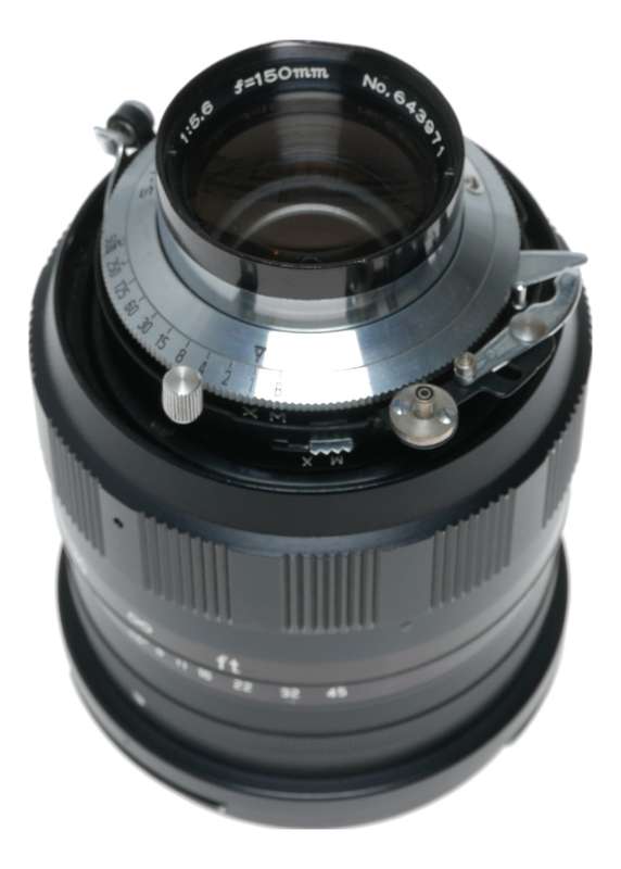 Mamiya-Sekor F.C 1:5.6 f=150mm Universal Press 5.6/150mm f/5.6