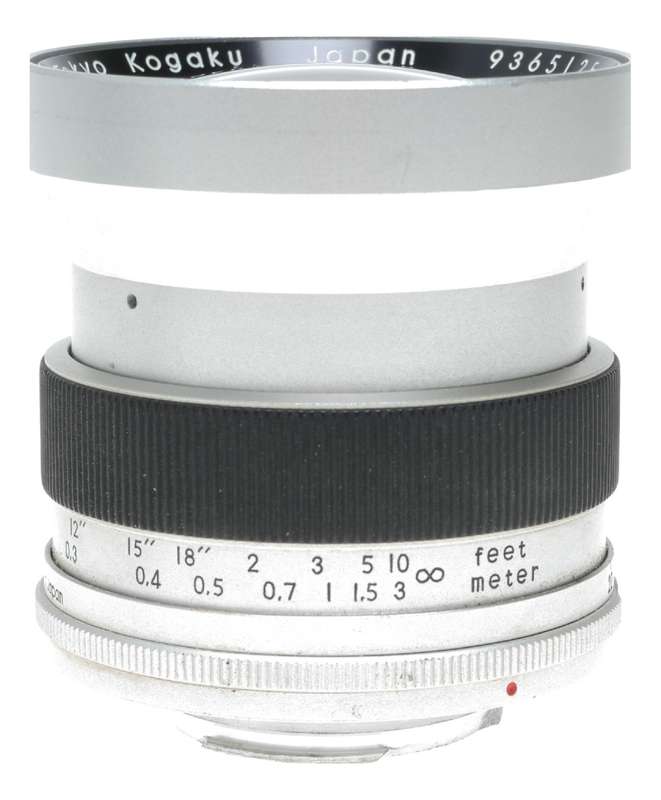 RE Auto-Topcor 1:3.5 f=25mm Kogaku 3.5/2.5cm wide angle rare lens