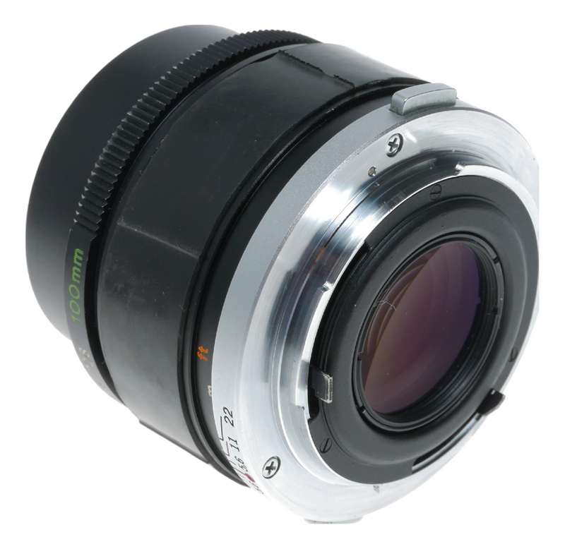 Olympus OM-Zuiko Auto-T 1:2.8 f=100mm lens 2.8/100 f/2.8 SLR vintage
