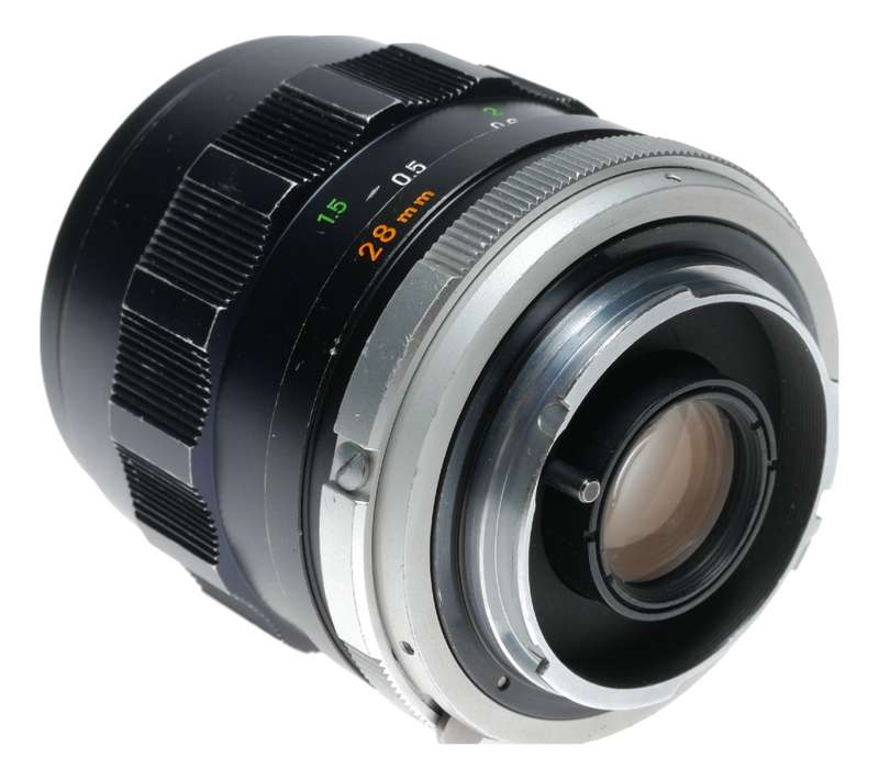 MC W.Rokkor-SI 1:2.5 f=28mm Minolta Vintage SLR wide angle lens