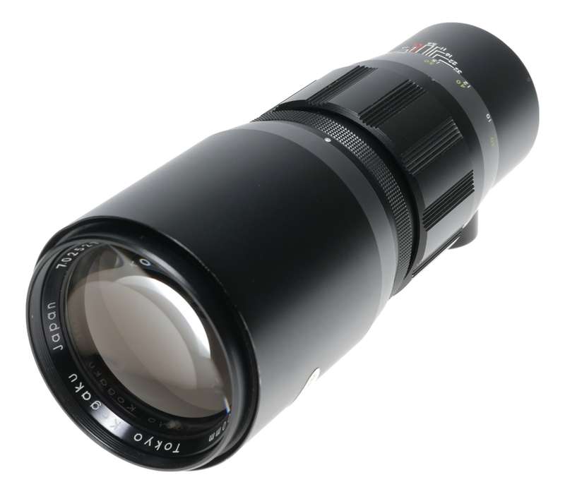 R Topcor 5.6 f=300mm rare Kogaku Topcon lens SLR vintage optics 5.6/300