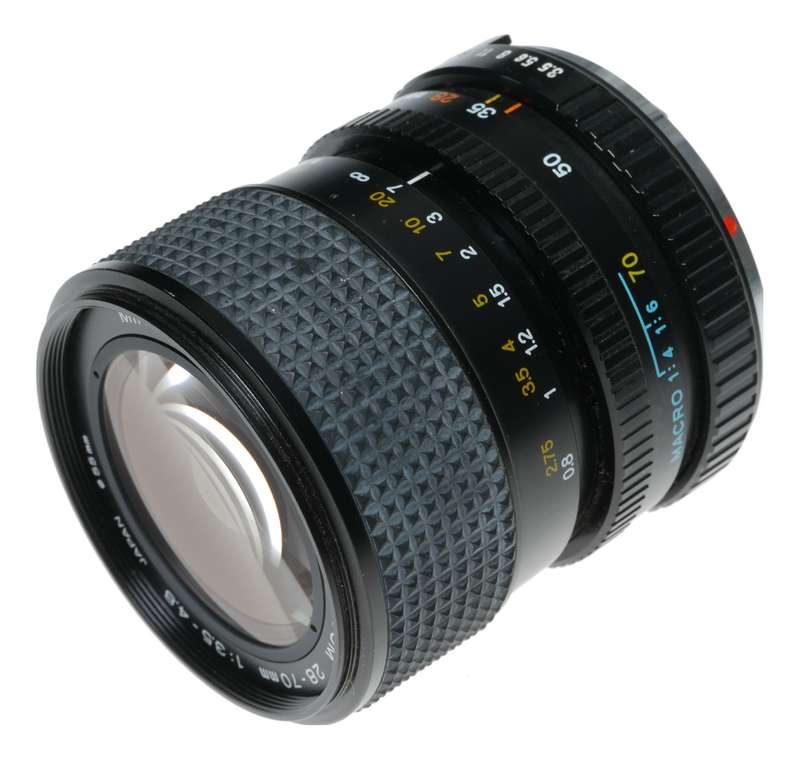 Minolta MD Zoom 28-70mm 1:3.5-4.8 vintage SLR lens