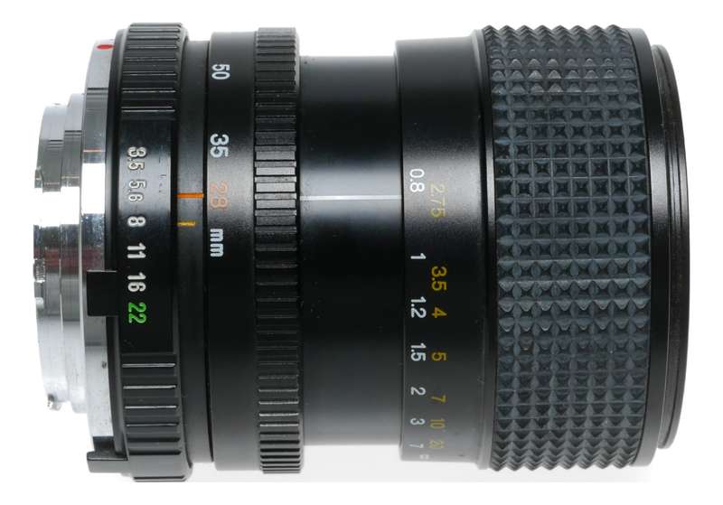 Minolta MD Zoom 28-70mm 1:3.5-4.8 vintage SLR lens