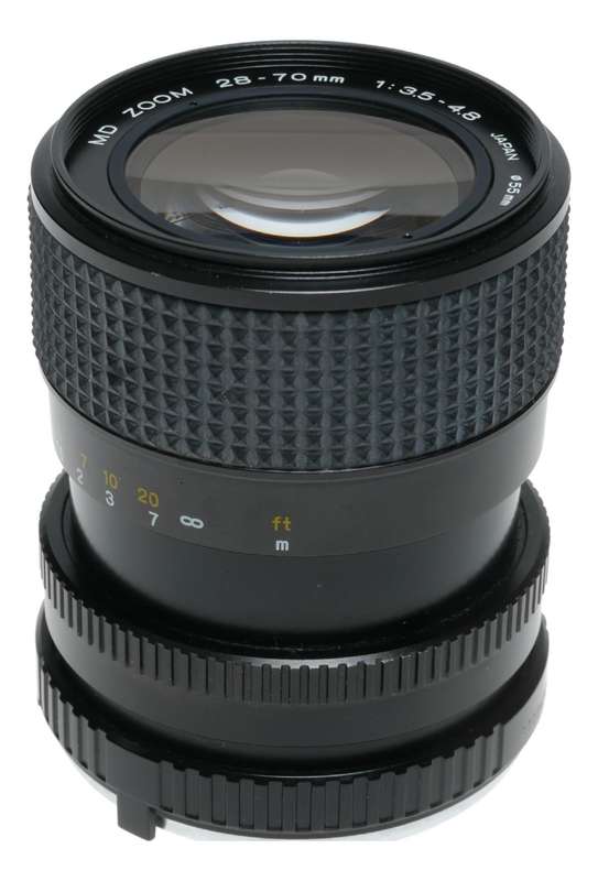 Minolta MD Zoom 28-70mm 1:3.5-4.8 vintage SLR lens