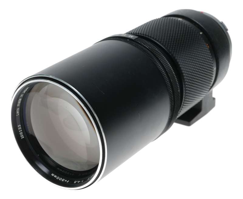 F=300mm f/4.5 Olympus Zuiko 4.5/300 Prime SLR vintage optics