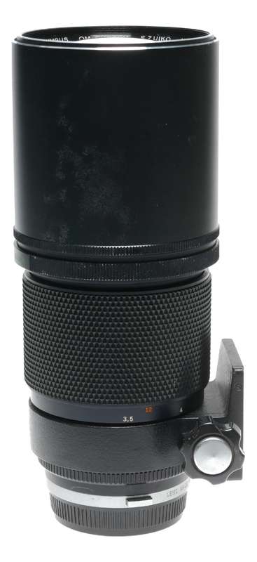 F=300mm f/4.5 Olympus Zuiko 4.5/300 Prime SLR vintage optics