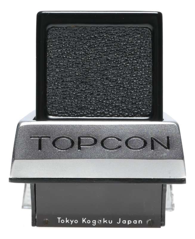 Topcon SLR waist level flip up original SLR camera viewfinder boxed pouch