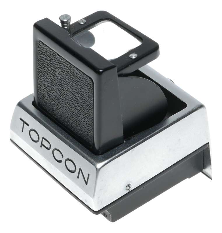 Topcon SLR waist level flip up original SLR camera viewfinder boxed pouch
