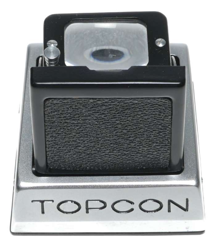 Topcon SLR waist level flip up original SLR camera viewfinder boxed pouch