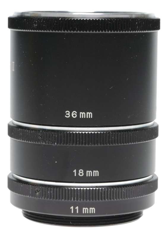 Panagor II Automatic extension tube set for close ups 1:1 vintage SLR