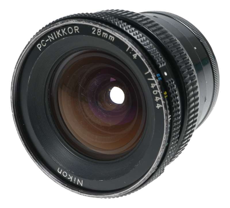 PC-Nikkor 28mm 1:4 Nikon Shift vintage 35mm film lens Architecture