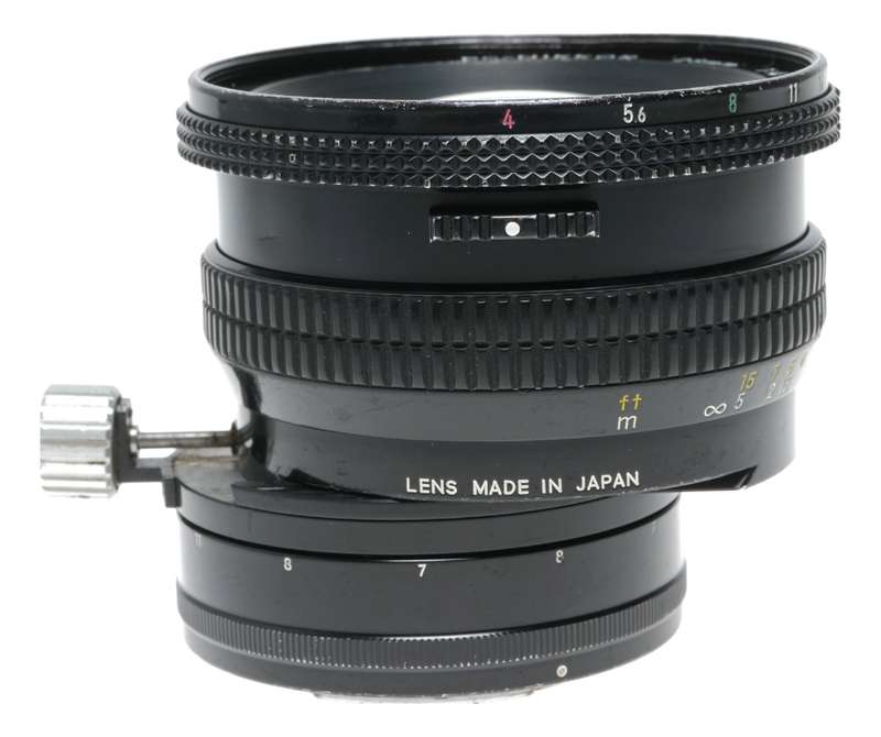 PC-Nikkor 28mm 1:4 Nikon Shift vintage 35mm film lens Architecture