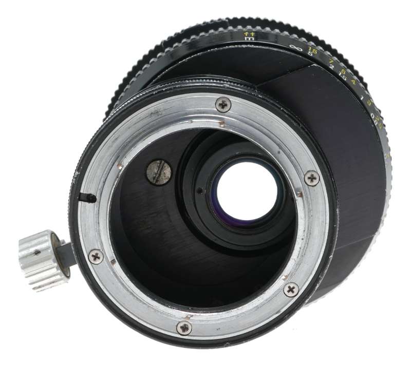 PC-Nikkor 28mm 1:4 Nikon Shift vintage 35mm film lens Architecture
